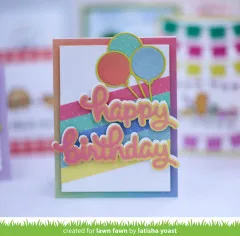 Lawn Cuts Dies - Balloon Bunch