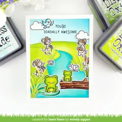 Lawn Cuts Dies - Riverside Backdrop Portrait