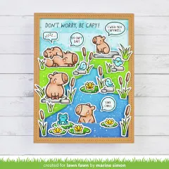 Lawn Cuts Dies - Riverside Backdrop Portrait