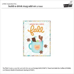 Lawn Cuts Dies - Build-A-Drink Mug Add-On