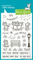 Clear Stamps - Caroling Mice