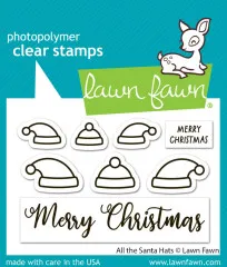 Clear Stamps - All The Santa Hats Clear