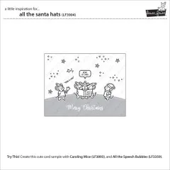Clear Stamps - All The Santa Hats Clear