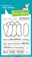 Clear Stamps - How You Bean? Pickle Add-On