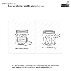 Clear Stamps - How You Bean? Pickle Add-On