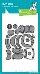 Lawn Cuts Dies - Build-A-Critter Winter Accessories