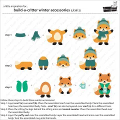 Lawn Cuts Dies - Build-A-Critter Winter Accessories