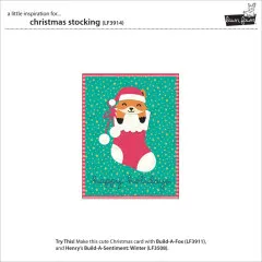 Lawn Cuts Dies - Christmas Stocking