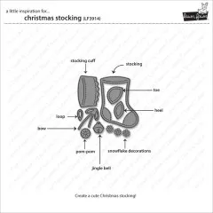 Lawn Cuts Dies - Christmas Stocking