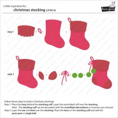 Lawn Cuts Dies - Christmas Stocking