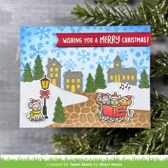 Lawn Cuts Dies - Village Hillside Border