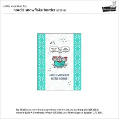 Lawn Cuts Dies - Nordic Snowflake Border