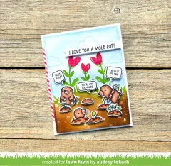 Clear Stamps - A Mole Lot Of Love