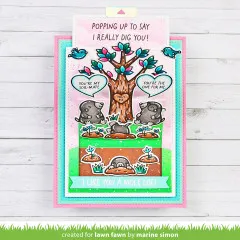 Clear Stamps - A Mole Lot Of Love