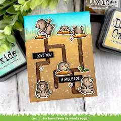Clear Stamps - A Mole Lot Of Love