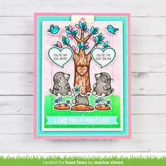 Clear Stamps - A Mole Lot Of Love Add-On