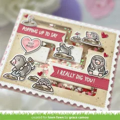 Clear Stamps - A Mole Lot Of Love Add-On