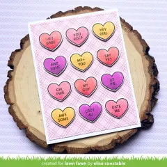 Clear Stamps - Critter Conversation Hearts Add-On