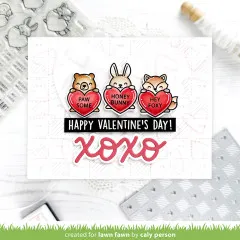 Lawn Cuts Dies - Critter Conversation Hearts Add-On