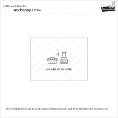 Clear Stamps - Soy Happy