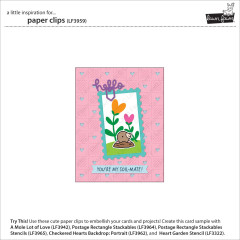 Lawn Cuts Dies - Paper Clips Stand-Alone