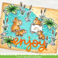 Lawn Fawn - Chill, Capybara! - Kids Cardmaking Kit