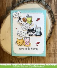 Lawn Fawn - Boba Cat - Kids Cardmaking Kit