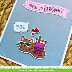 Lawn Fawn - Boba Cat - Kids Cardmaking Kit Mini