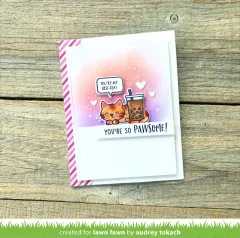 Lawn Fawn - Boba Cat - Kids Cardmaking Kit Mini