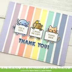 Lawn Fawn - Critter Thank Yous - Kids Cardmaking Kit Mini