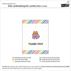 Lawn Fawn - Combo Two Kids Cardmaking Kit