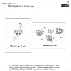 Clear Stamps - I Like Big Butterflies