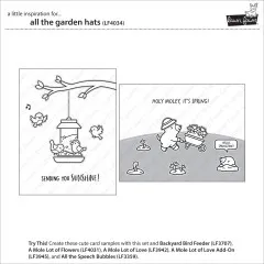 Clear Stamps - All The Garden Hats