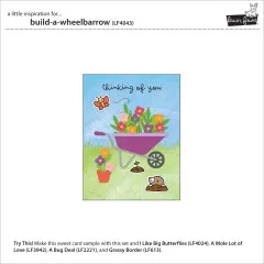 Lawn Cuts Dies - Build-A-Wheelbarrow Stand-Alone