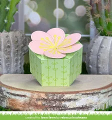 Lawn Cuts Dies - Flower Treat Box Stand-Alone