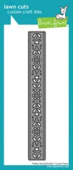 Lawn Cuts Dies - Folksy Sprig Border Stand-Alone