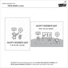 Clear Stamps - Mice Tools