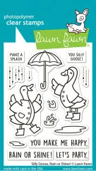 Clear Stamps - Silly Goose, Rain Or Shine!