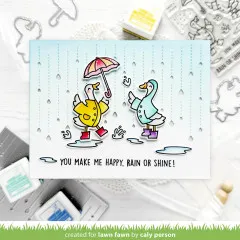 Clear Stamps - Silly Goose, Rain Or Shine!