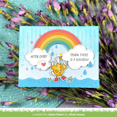 Clear Stamps - Rainbow Sentiments