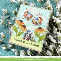 Clear Stamps - All The Grad Caps