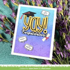 Clear Stamps - Tiny Sentiments Graduation