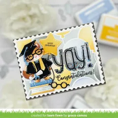 Lawn Cuts Dies - Build-A-Critter Graduation Accessories Stand-Alone