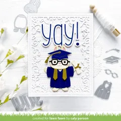 Lawn Cuts Dies - Build-A-Critter Graduation Accessories Stand-Alone