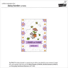 Lawn Cuts Dies - Daisy Border Stand-Alone