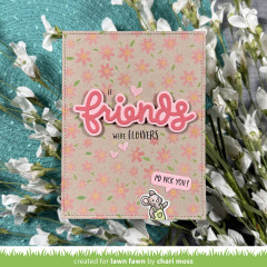 Lawn Cuts Dies - Scripty Friends Outline Add-On Stand-Alone