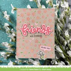 Lawn Cuts Dies - Scripty Friends Outline Add-On Stand-Alone