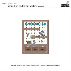 Lawn Cuts Dies - Workshop Backdrop Portrait Stand-Alone