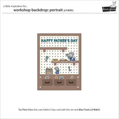 Lawn Cuts Dies - Workshop Backdrop Portrait Stand-Alone