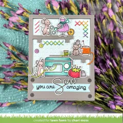 Lawn Cuts Dies - Workshop Backdrop Portrait Stand-Alone